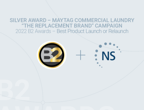 NELSON SCHMIDT INC. WON A SILVER AWARD FOR THEIR WORK WITH MAYTAG COMMERCIAL LAUNDRY AT THE ANA B2 AWARDS