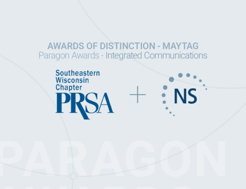 PRSA OF SOUTHEASTERN WISCONSIN HAS ANNOUNCED THAT NELSON SCHMIDT INC. HAS WON TWO AWARDS OF DISTINCTION